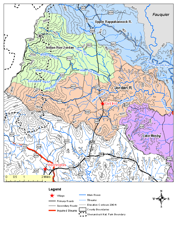 Jordan River, Topographic Map